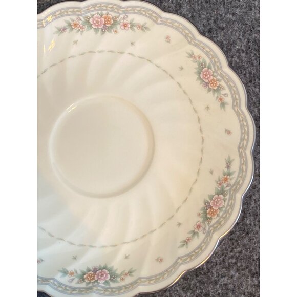 VTG Noritake Knottinghill Saucer Bone China Floral Japan Replacement 4714 NWOT - Picture 5 of 7